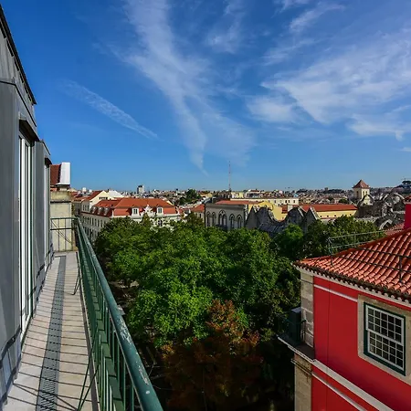 Chiado - Lounge Appartamento Lisbona